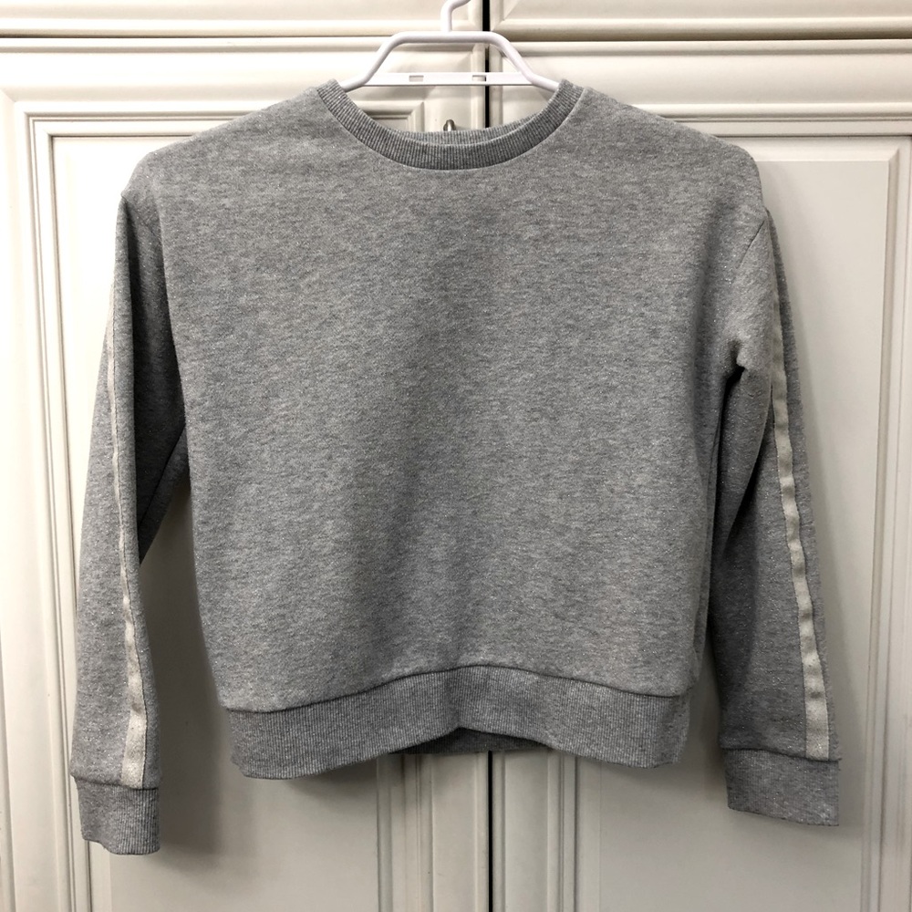 Gymboree silvery grey sweatshirt